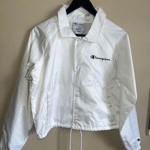 Cropped Champion Windbreaker
